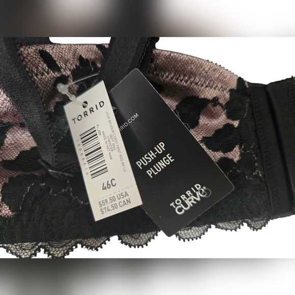 NWT Torrid push up plunge size 46C - Picture 4 of 4